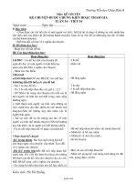 Giáo án Kể chuyện Lớp 4 - Tuần 34 - Hà Thị Huống