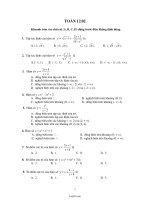 Đề Toán lớp 12 - Đề 2