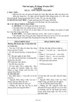 Giáo án Tập đọc 4 tuần 11 tiết 21: Ông Trạng thả diều