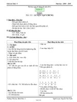 Giáo án Toán Lớp 4 - Tuần 27 - Năm học 2010-2011 - Nguyễn Văn Tuấn