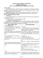 Giáo án Luyện từ và câu 4 tuần 15 tiết 30: Giữ phép lịch sự khi đặt câu hỏi