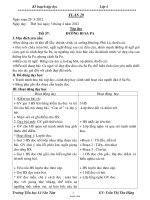 Bài soạn các môn lớp 4 - Tuần 29 năm học 2012