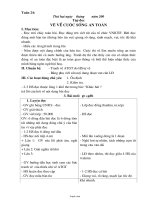 Thiết kế bài dạy lớp 4 - Tuần thứ 24