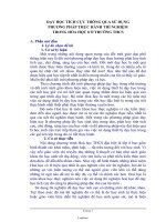 Sáng kiến kinh nghiệm Dạy học tích cực thông qua sử dụng phương pháp thực hành thí nghiệm trong Hoá học 8 ở trường THCS