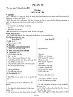 Giáo án Lớp 4 - Tuần 19 - Năm học 2012-2013 - Hoàng Thị Xuyến