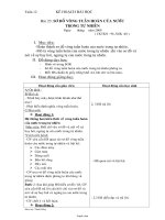 Giáo án lớp 4 môn Khoa học - Bài 23: Sơ đồ vòng tuần hoàn của nước trong tự nhiên