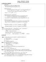 Giáo án Dạy thêm Toán 10