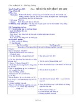 Giáo án Đại số 10 tiết 69 bài 2: Biểu đồ tần suất. Biểu đồ hình quạt