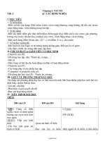 Giáo án chi tiết Hình học 10 nâng cao