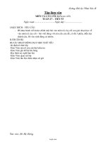 Giáo án Tập làm văn Lớp 4 - Tuần 27-30 - Hà Thị Huống