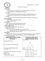 Giáo án dạy Hình học 10 tiết 15: Câu hỏi và bài tập