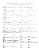 GIẢI CHI TIẾT ĐỀ THAM KHẢO CHÍNH THỨC CỦA BỘ GIÁO DỤC VÀ ĐÀO TẠO NĂM 2020