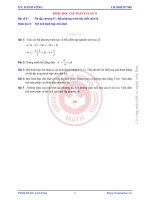 PHIẾU BÀI TẬP TOÁN 8 – TUẦN 31