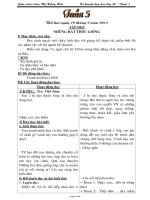 Kế hoạch dạy học lớp 4 – Tuần 5