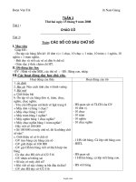 Giáo án tổng hợp lớp 4 - Tuần 2