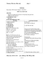 Giáo án các môn lớp 5 - Trường Tiểu học Hào Lý - Tuần 16