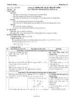 Giáo án Hình học 10 chuẩn tiết 30: Phương trình đường thẳng (tt)