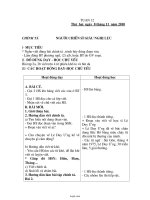 Giáo án dạy ngày 2 buổi - Tuần 12 Lớp 4A