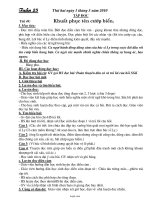 Giáo án Tuần 25 - Dạy lớp 4