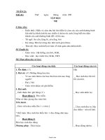 Thiết kế bài dạy môn học lớp 4 - Tuần 21