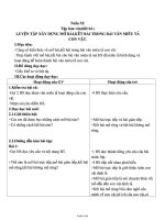 Giáo án bổ sung lớp 4 - Tuần 32 - Tập làm văn - Tiết 64: Luyện tập xây dựng mở bài,kết bài trong bài văn miêu tả con vật