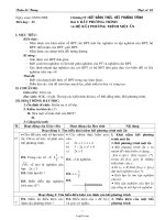 Giáo án Đại số 10 chuẩn tiết 33: Bất phương trình và hệ bất phương trình một ẩn