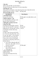 Giáo án bổ sung lớp 4 - Ôn tập cuối kỳ 2 (tiết 3)