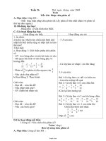 Giáo án các môn khối 4 (chi tiết) - Tuần 26 đến tuần 29