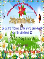 slide bài giảng đếm đến 10 nhận biết nhóm có 10 chữ số tự động 