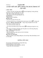 Giáo án Luyện chữ lớp 2 - Tuần 20: Luyện viết chữ p và dòng ứng dụng trong vở tập viết