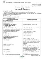 Giáo án lớp 4 tuần 11 – Trường Tiểu Học Tân xuân 1 – Ba tri - Bến Tre