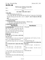 Giáo án tổng hợp môn lớp 4 - Tuần 18 - Dương Bá Hồng