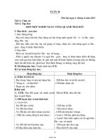 Kế hoạch giảng dạy các môn lớp 4 - Tuần 30