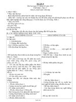 Giáo án các môn học lớp 4 - Tuần dạy học 9 năm 2014