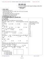 Giáo án Lớp 4 - Tuần 19 - Năm học 2011-2012 - Nguyễn Đình Thư