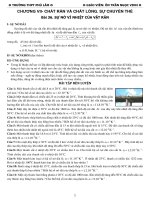 Bài 36- SỰ NỞ VÌ NHIỆT [GV. ÔN TRẦN NGỌC VINH]
