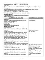 Giáo án môn học Kể chuyện 4 - Tiết 32: Khát vọng sống