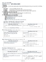 Giáo án Đại số 10 tiết 15, 16: Bất đẳng thức