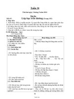 Giáo án Tuần 34 - Lớp 5