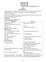 Giáo án các môn lớp 4 năm 2011 - Tuần 29