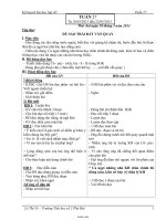 Kế hoạch giảng dạy lớp 4 - Tuần 27