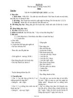 Bài soạn môn học khối 4 - Tuần 32 năm học 2012