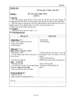 Giáo án các môn lớp 4 (chuẩn kiến thức) - Tuần 28