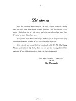 Luận văn Góp phần phát triển tư duy thuật giải cho học sinh trung học phổ thông thông qua dạy học một số nội dung phương trình