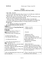 Giáo án các môn học lớp 4 - Tuần thứ 21 năm 2011