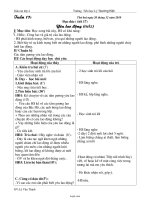 Giáo án lớp 4 - Trường Tiểu học Lý Thường Kiệt - Tuần 17