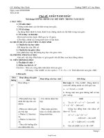 Giáo án tự chọn Toán 10 tiết 40 Chủ đề: Giải tam giác - Nội dung: Chứng minh các hệ thức trong tam giác
