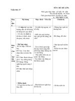 2018 lớp 5 tuổi A1