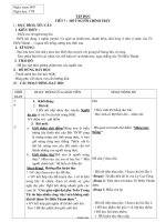 Thiết kế bài dạy các môn lớp 4 - Tuần học 4 năm 2009