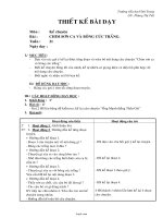 Giáo án lớp 2 môn Kể chuyện - Trường tiểu học Vĩnh Trung - Bài: Chim sơn ca và bông cúc trắng